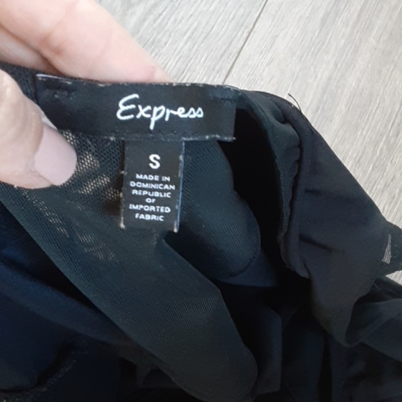 Small Express sleeved dress black - Picture 2 of 3